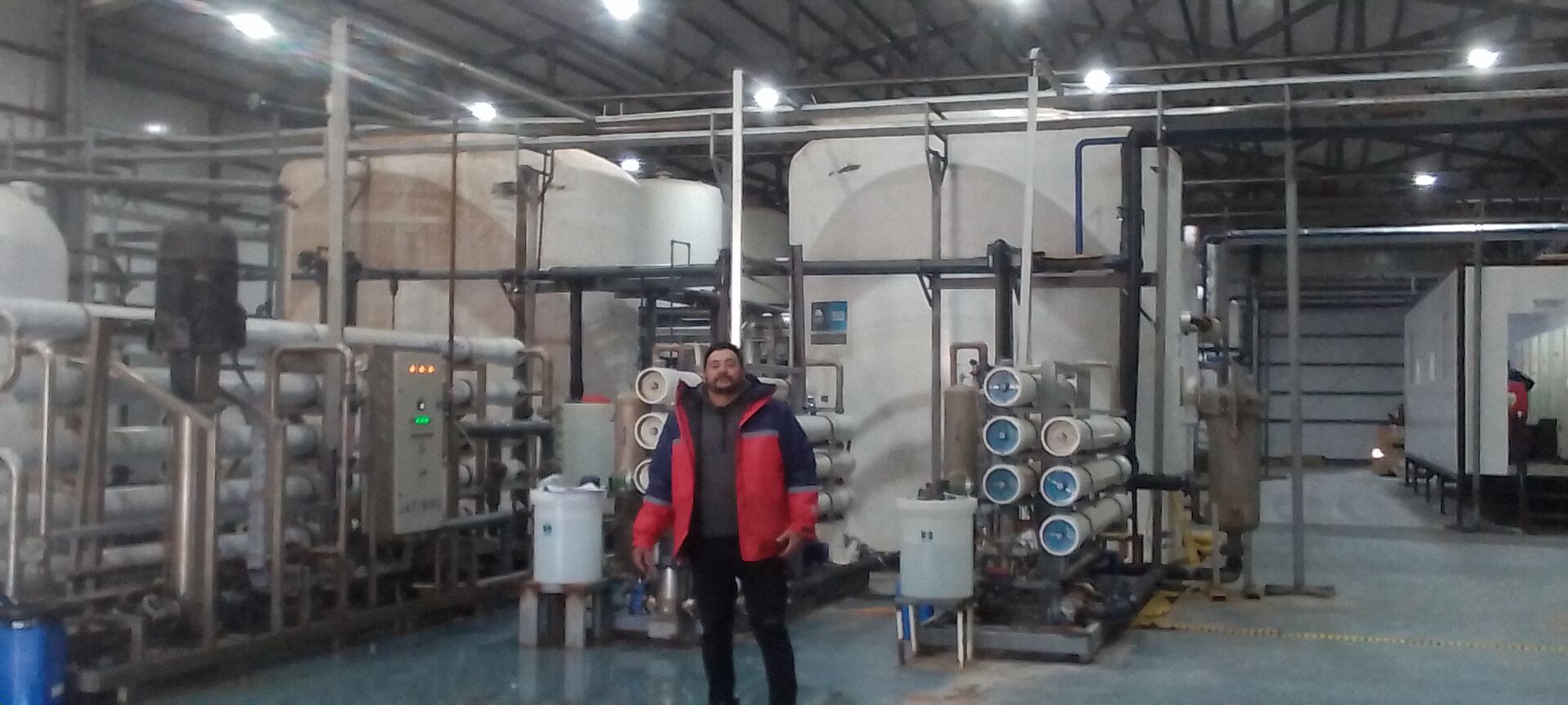 Planta industrial de tratamiento de agua DW Aguas